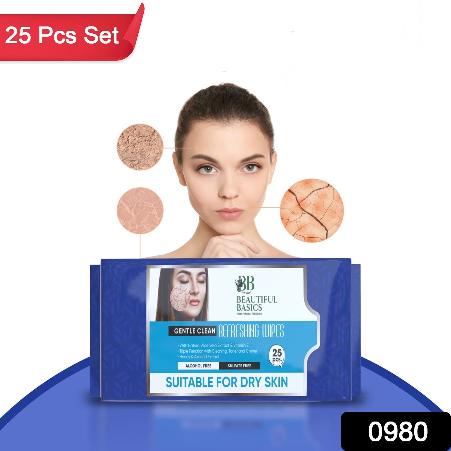 Refreshing Wet Wipes for Face | Facial Cleansing | Refreshing & Skin Hydration| Soothing for skin | pH Balance & Alcohol Free | Nourishing with Fruit extract | 25 Wipes Refreshing Wet Wipes for Face | Facial Cleansing | Refreshing & Skin Hydration| Soothing for skin | pH Balance & Alcohol Free | Nourishing with Fruit extract | 25 Wipes